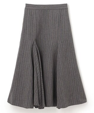 BEIGE， TURENNE / マーメイドスカート Gray×Camel line
