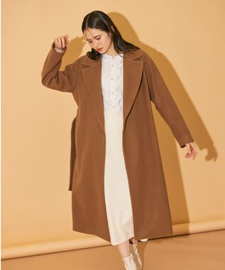 BEIGE， 【WEB限定】STOW / フリルブラウス Ecru