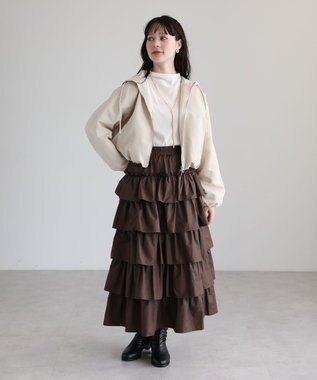 Green Parks ・ＡＮＤＳＥＡＲＣＨ　シアーベロアボトルネックロンＴＥ Ivory