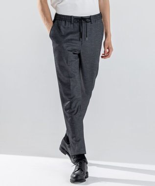 JOSEPH HOMME 新素材【ストレッチ/セットアップ対応】シルキーウールジャージー    ドロスト付テーパードパンツ / PEGG CONVERTIBLE ライトグレー系