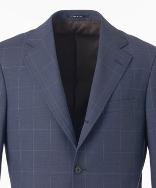 J.PRESS MEN 【WEB・一部店舗限定】ウィンドーペーン スーツ ダルブルー系4
