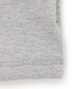 J.PRESS YORK STREET 【UNISEX】スタンド ハーフジップ プルオーバー スウェット ライトグレー系