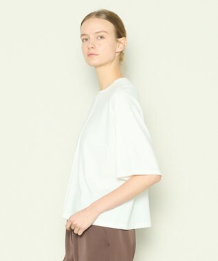 JOSEPH 【洗える】ロイヤルコットン　デザインTEE White