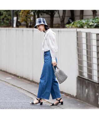 林八百吉商店 un chapeau チューリップハット ネイビー