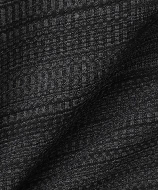 JOSEPH ABBOUD MOUNTAIN 【軽さ/ストレッチ】ホールガーメント3Dニット トスタンドZIPプルオーバー グレー系