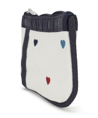 LeSportsac KEY CARD HOLDER/トリコロールハートエンブロイダリー トリコロールハートエンブロイダリー