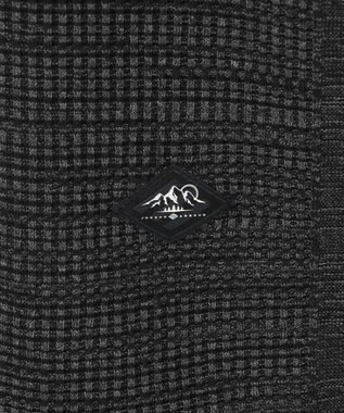 JOSEPH ABBOUD MOUNTAIN 【軽さ/ストレッチ】ホールガーメント3Dニット トスタンドZIPプルオーバー グレー系