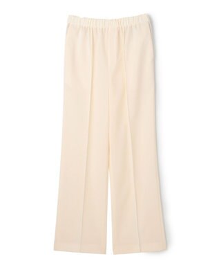 BEIGE， 【イージーケア・セットアップ対応】BATEAU / バックスリット ストレートパンツ Ecru