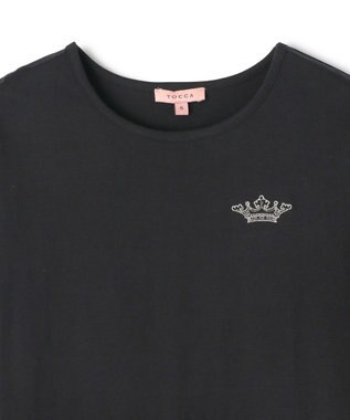 TOCCA 【洗える】TOCCA LOGO TEE Tシャツ ブラック系