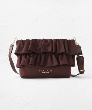 TOCCA 【美人百花掲載】【新色登場】FRILL POCHETTE ポシェット