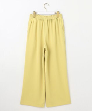 ANY SIS 【撥水・接触冷感・UVカット】コンフォートイージー ワイドパンツ イエロー