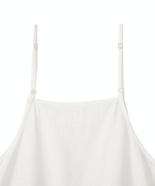 earth music&ecology ティアードフリルヘムキャミソール Off White