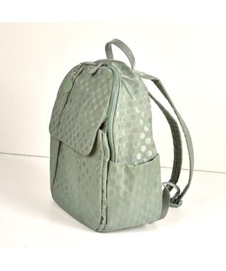 Y'SACCS 【ムック本掲載】Polka Dots リュックサック ライトグリーン