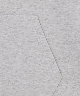 J.PRESS YORK STREET 【UNISEX】スタンド ハーフジップ プルオーバー スウェット ライトグレー系