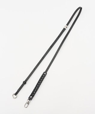 IACUCCI ブリーノ レザーストラップ/ロング CERVO ブラック