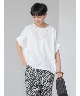 AMERICAN HOLIC ドルマン変形カットプルオーバー Off White