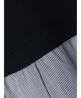 Green Parks テレコドッキングチュニック Stripe