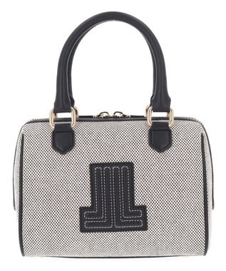 LANVIN en Bleu ヴィジュキャンバス 2wayボストンバッグ ブラック