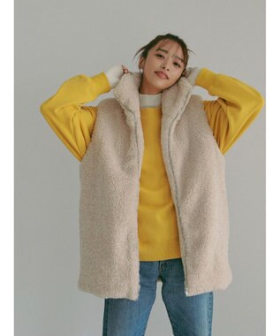 Green Parks ■ＡＪＵＧＡ．×ＧＰ　ハイネックリブニット Ivory