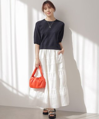 組曲 クラウドローン スカート ホワイト系