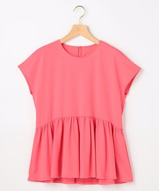 組曲 S 【先行予約】トリコットジャージー ペプラムカットソー