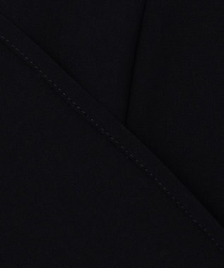 ANY SIS 【洗える】セレモニーダブルクロス ブラウス ネイビー