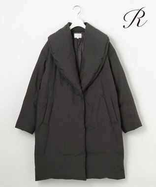 23区 L 【R(アール)】LIMONTAライトダウン ショールカラーコート