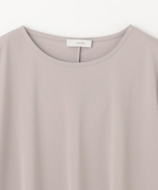 ANY 【洗濯機可】タックスリーブドルマンTシャツ ベージュ