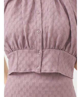 earth music&ecology ジャガードプルオーバー Pink