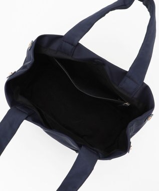 TOCCA 【撥水】FRILL A4 NYLONTOTE トートバッグ ネイビー系