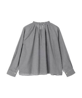 AMERICAN HOLIC イージーケア２ＷＡＹボウタイブラウス Gingham Check