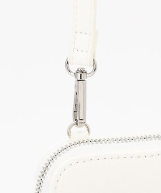 LA BAGAGERIE 【インスタグラマー Chiyoさん×LA BAGAGERIE】チェーンスマホショルダー ホワイト