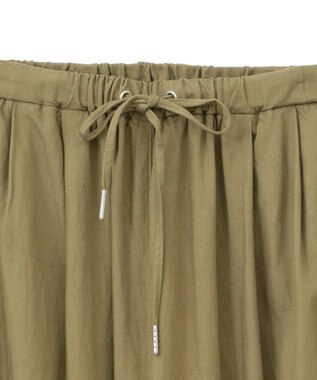 AMERICAN HOLIC 【接触冷感】リネンブレンドタックワイドパンツ Olive