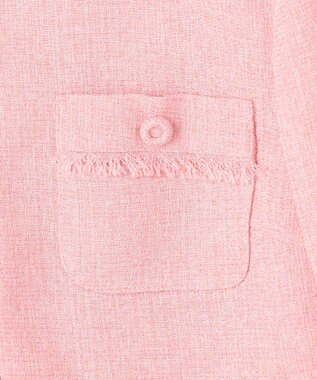 TOCCA 【洗える・消臭】MIST TWEED ジャケット ピンク系5