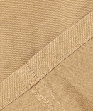 NAVE 【ReNAVE・セットアップ可/洗える】コットンリネンカルゼ ショートジャケット ベージュ系