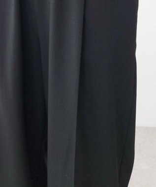 Green Parks ウエストレイヤードワイドパンツ Black