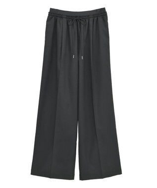 Green Parks ウエストレイヤードワイドパンツ Black