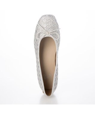 ing <ing>リラックスバレエシューズ シルバーカタオシ