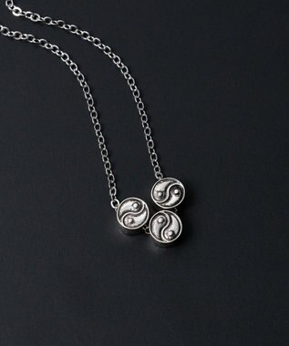 WEGO M立体モチーフ3連ネックレス 柄2