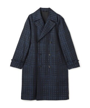 JOSEPH HOMME 【HIGH GRADE LINE】ドローイングプレイド ダブルブレストコート