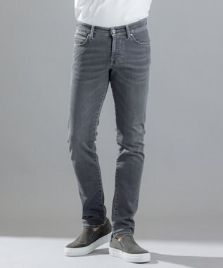 JOSEPH HOMME 【ROY ROGER'S】LEONARDO    デニムライク スウェットテーパード パンツ ライトグレー系