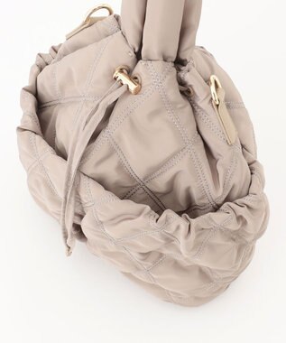 23区 キルティングショルダーバッグ ブラウン系