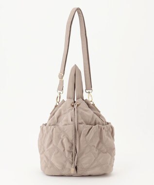 23区 キルティングショルダーバッグ ブラウン系