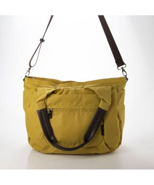 Y'SACCS 【Y’SACCS vous et】ラウンド2WAYトート マスタード