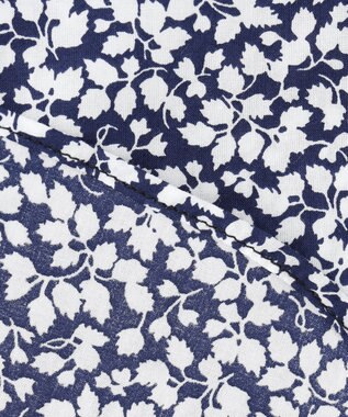 JOSEPH ABBOUD 【リバティー柄】プリントシャツ ダルブルー系5