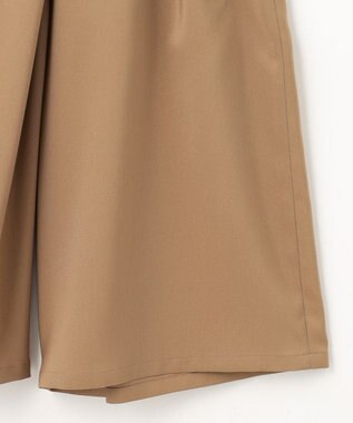 組曲 【WEB限定】オシャクロスキュロットパンツ ベージュ系