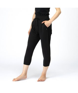Chacott Chacott BALANCEイージーパンツ(8分丈) ブラック