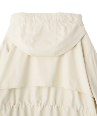 YECCA VECCA [撥水/花粉ガード]ミドル丈マウンテンパーカー Ivory