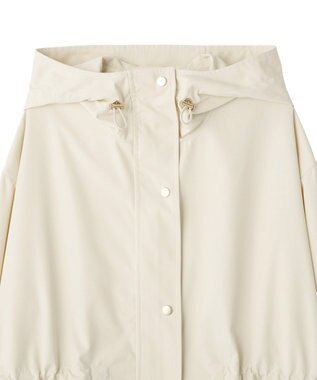 YECCA VECCA [撥水/花粉ガード]ミドル丈マウンテンパーカー Ivory
