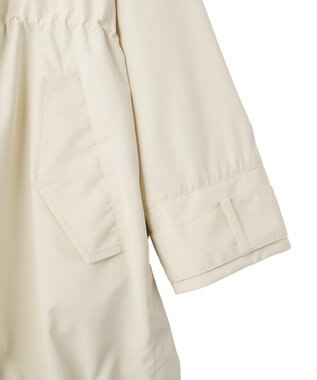 YECCA VECCA [撥水/花粉ガード]ミドル丈マウンテンパーカー Ivory